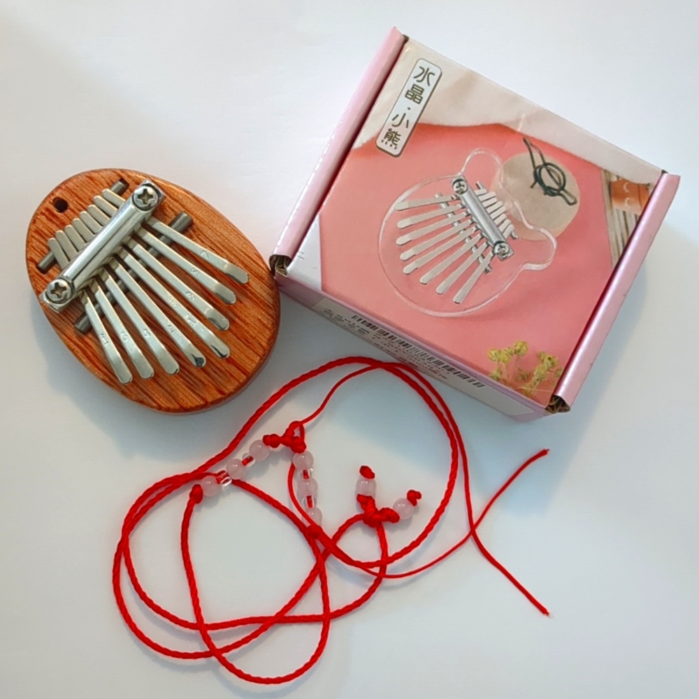 Mini Wooden Kalimba NIB